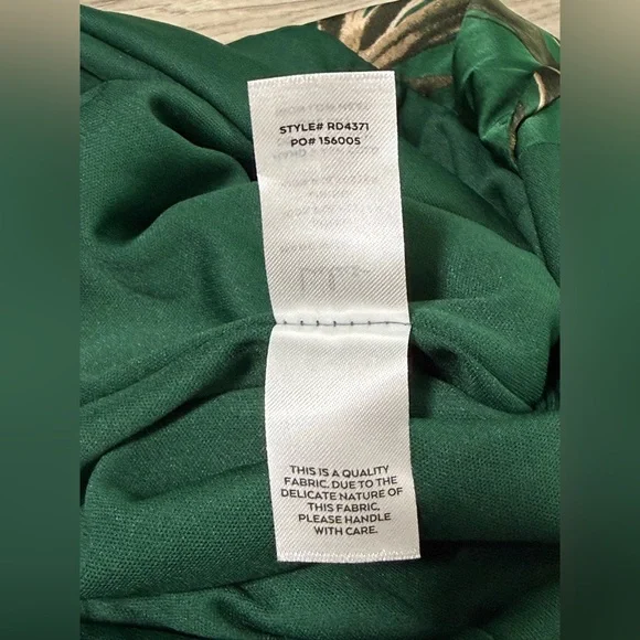 Lulu's Still the One Emerald Green Floral Print Satin Maxi Dress - Picture 12 of 16